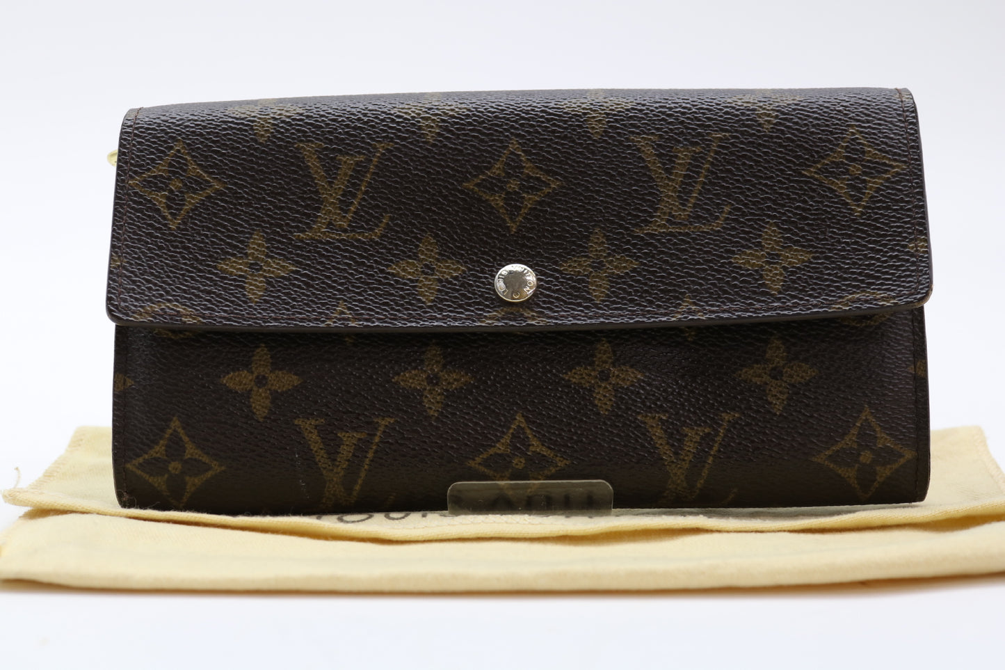 LOUIS VUITTON Monogram Sarah Wallet