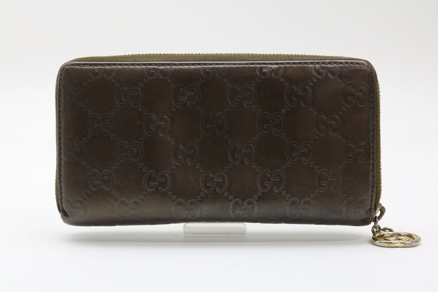 GUCCI Shima Leather Wallet