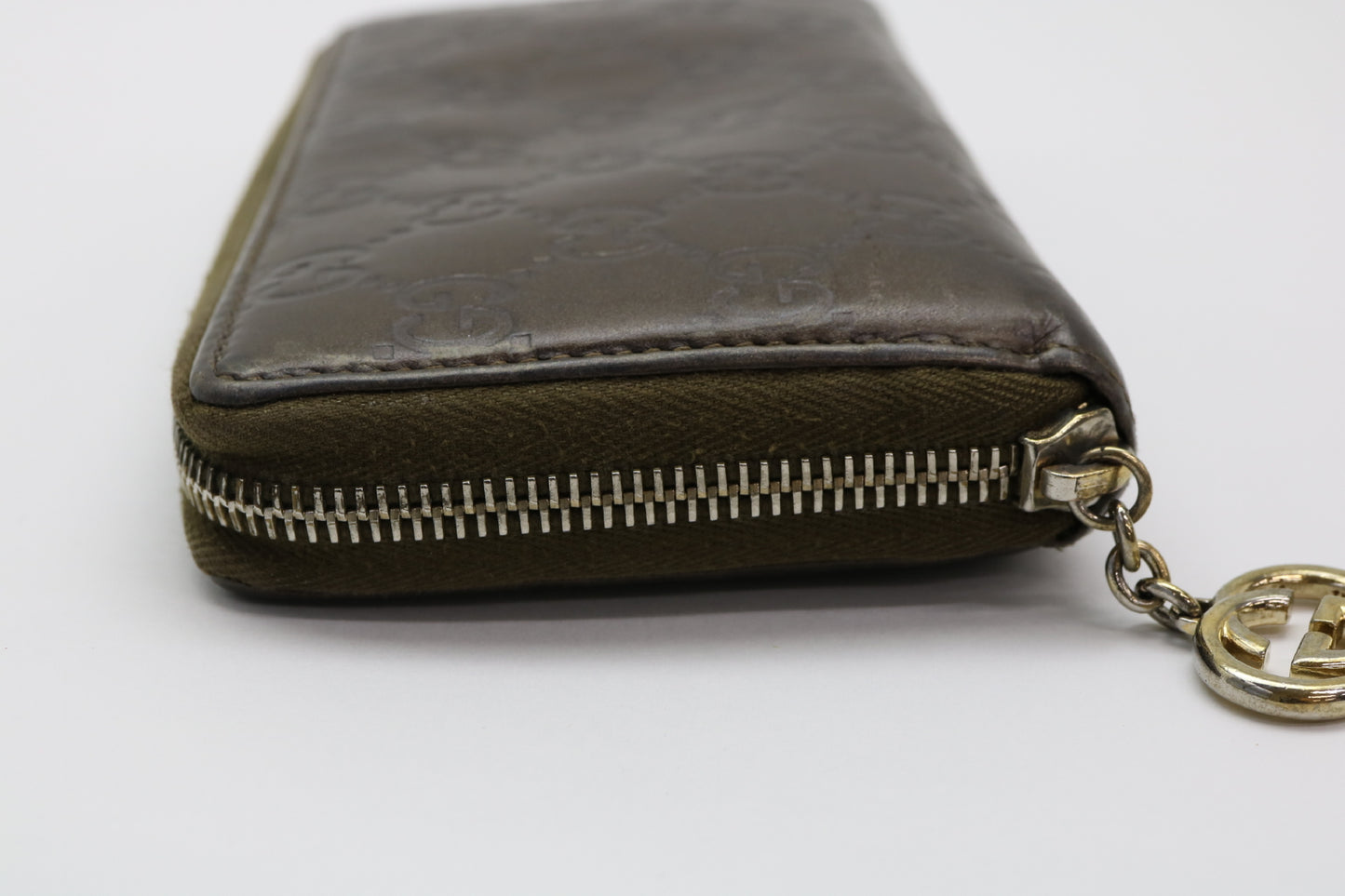 GUCCI Shima Leather Wallet
