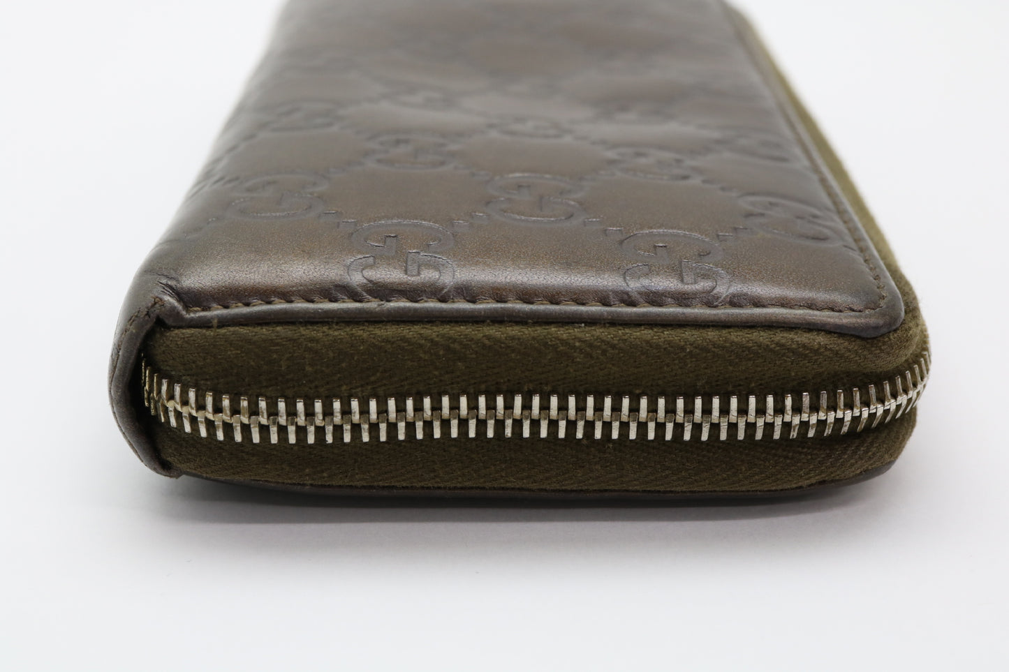 GUCCI Shima Leather Wallet
