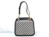 GUCCI GG Canvas Navy Handbag Shoulder Bag