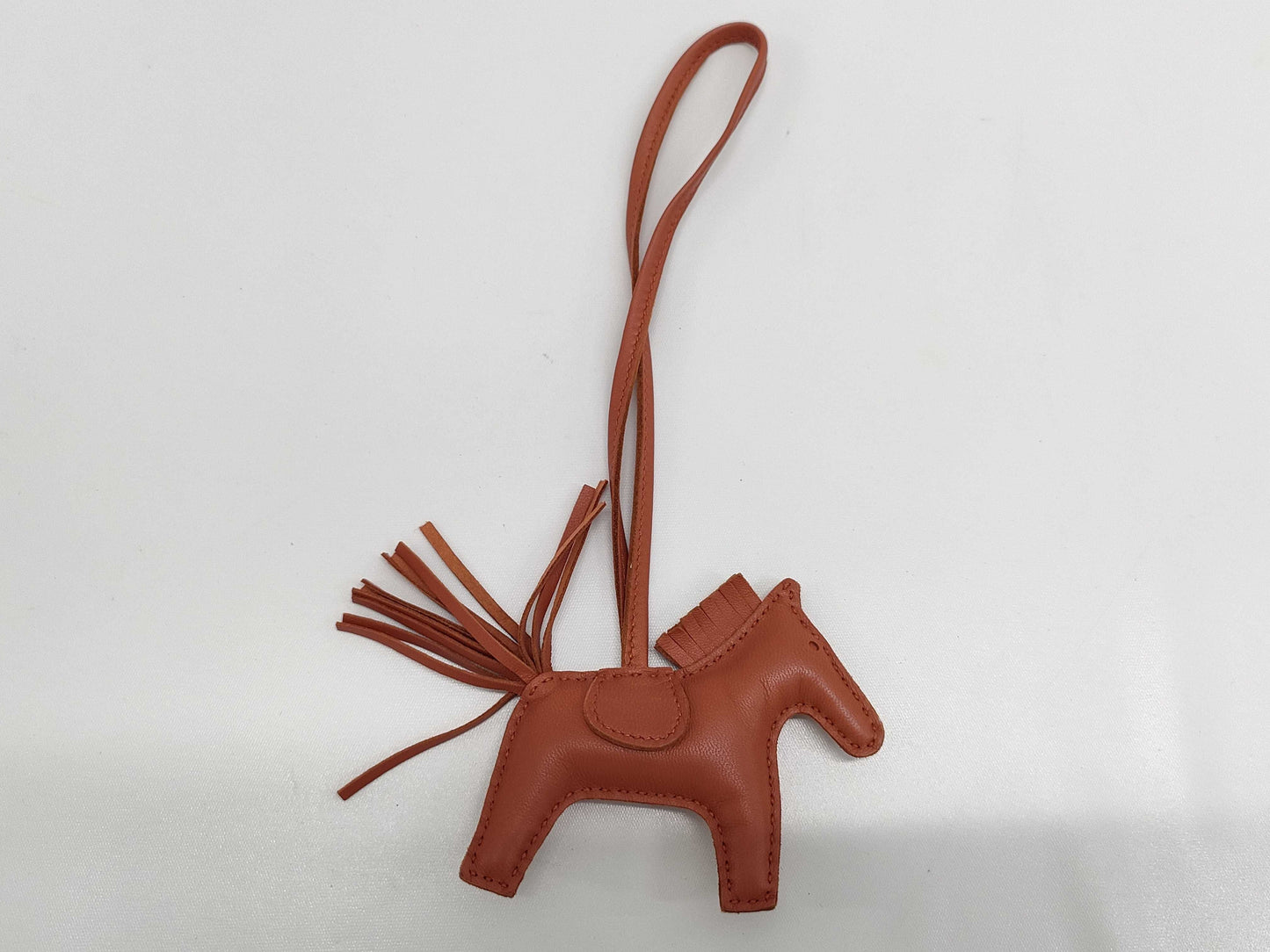 HERMES Rodeo PM Carnelian Z Stamp Charm