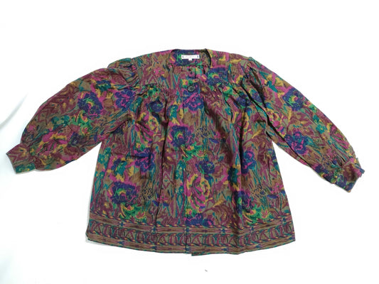 Yves Saint Laurent all-over print jacket vintage top