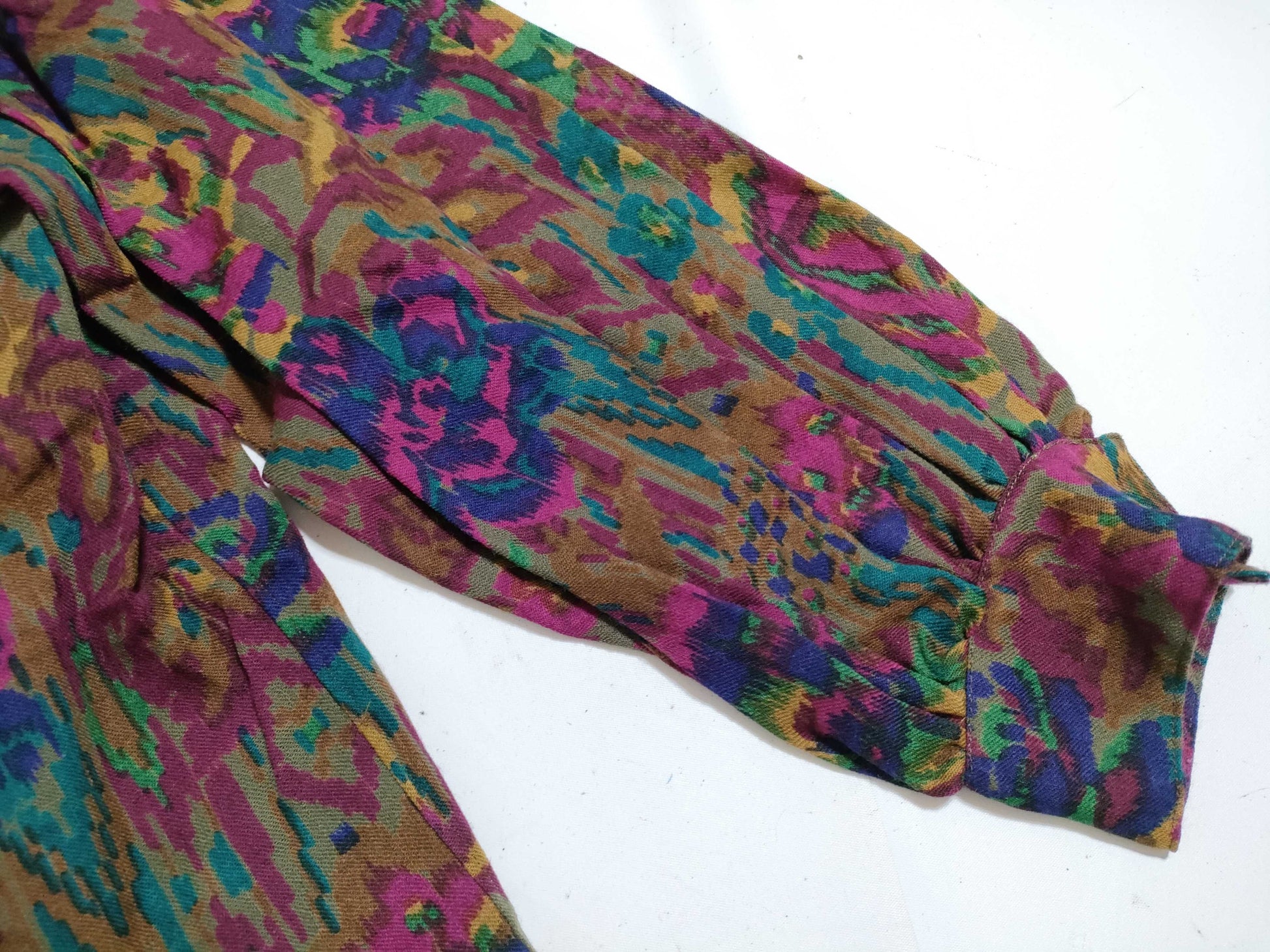 Yves Saint Laurent all-over print jacket vintage top