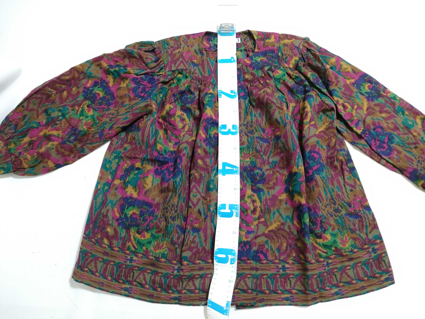 Yves Saint Laurent all-over print jacket vintage top