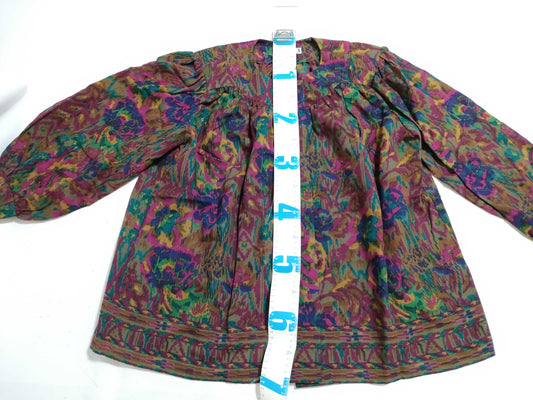 Yves Saint Laurent all-over print jacket vintage top