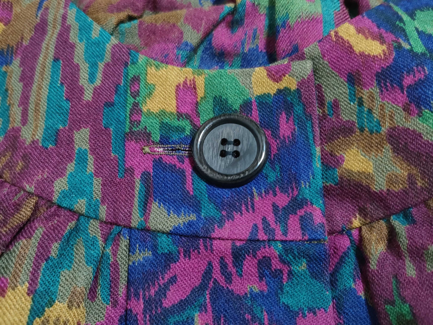 Yves Saint Laurent all-over print jacket vintage top