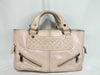 CELINE Boogie Bag Handbag Leather Quilted Handbag