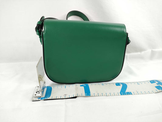 GUCCI Horsebit Shoulder Bag, Green