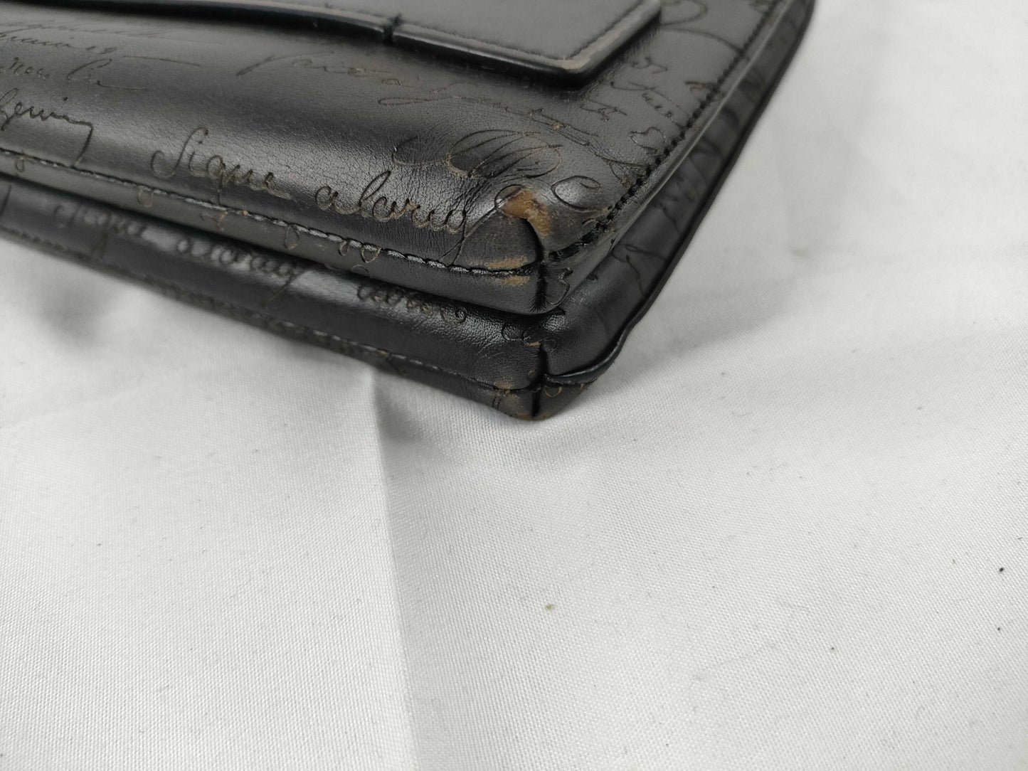 Berluti Tercio Leather All-in-One Second Bag