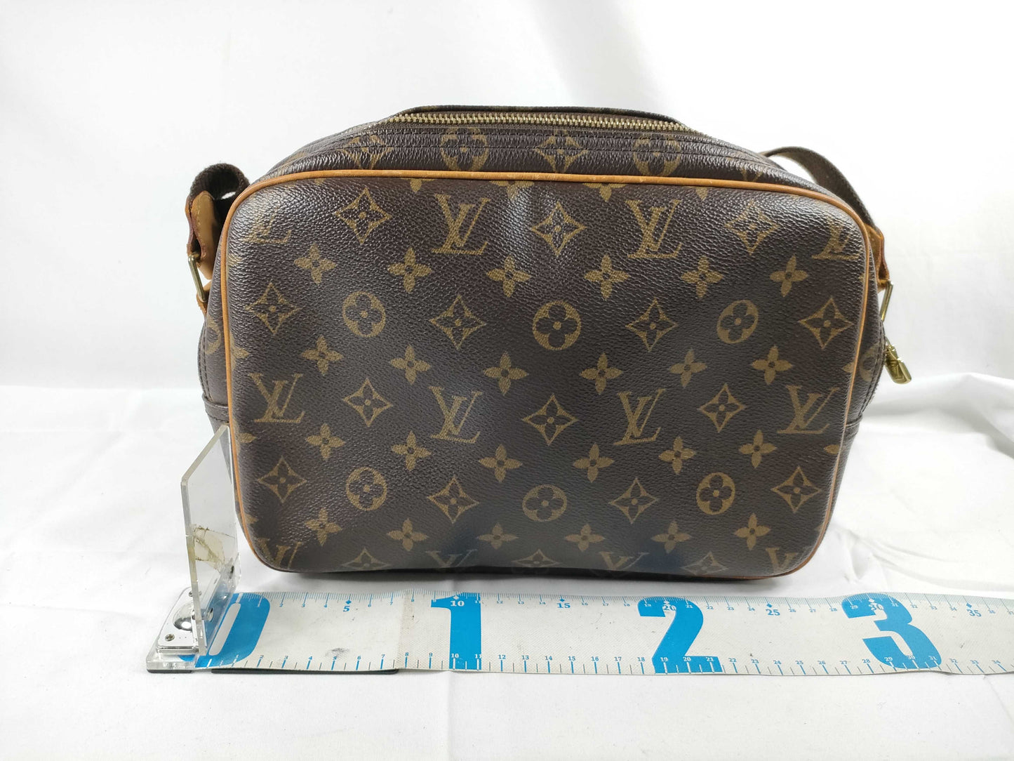 LOUIS VUITTON Monogram Reporter PM Shoulder Bag