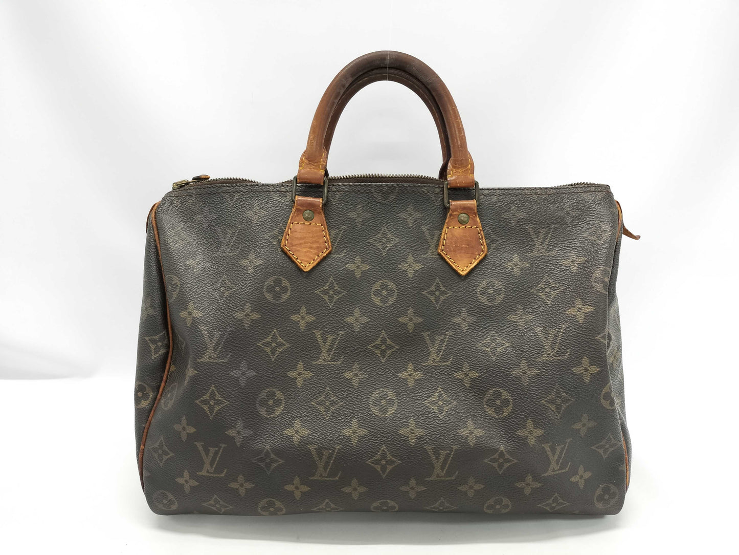 LOUIS VUITTON Speedy 35 VI863 Boston Bag