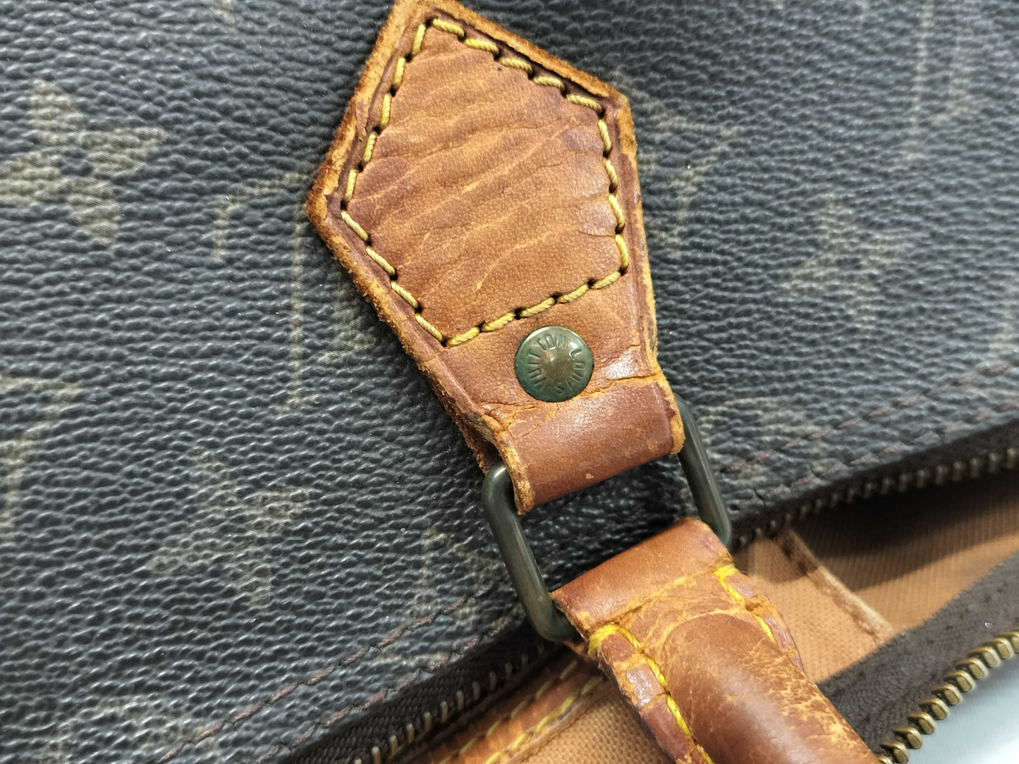 LOUIS VUITTON Speedy 35 VI863 Boston Bag