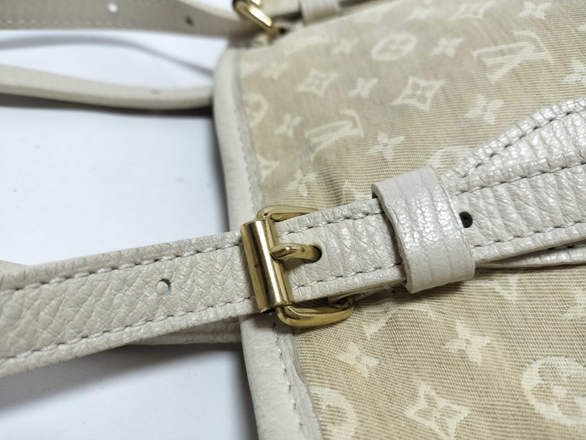 LOUIS VUITTON Monogram Mini Lin Bucket PM Shoulder Bag with Pouch M95316