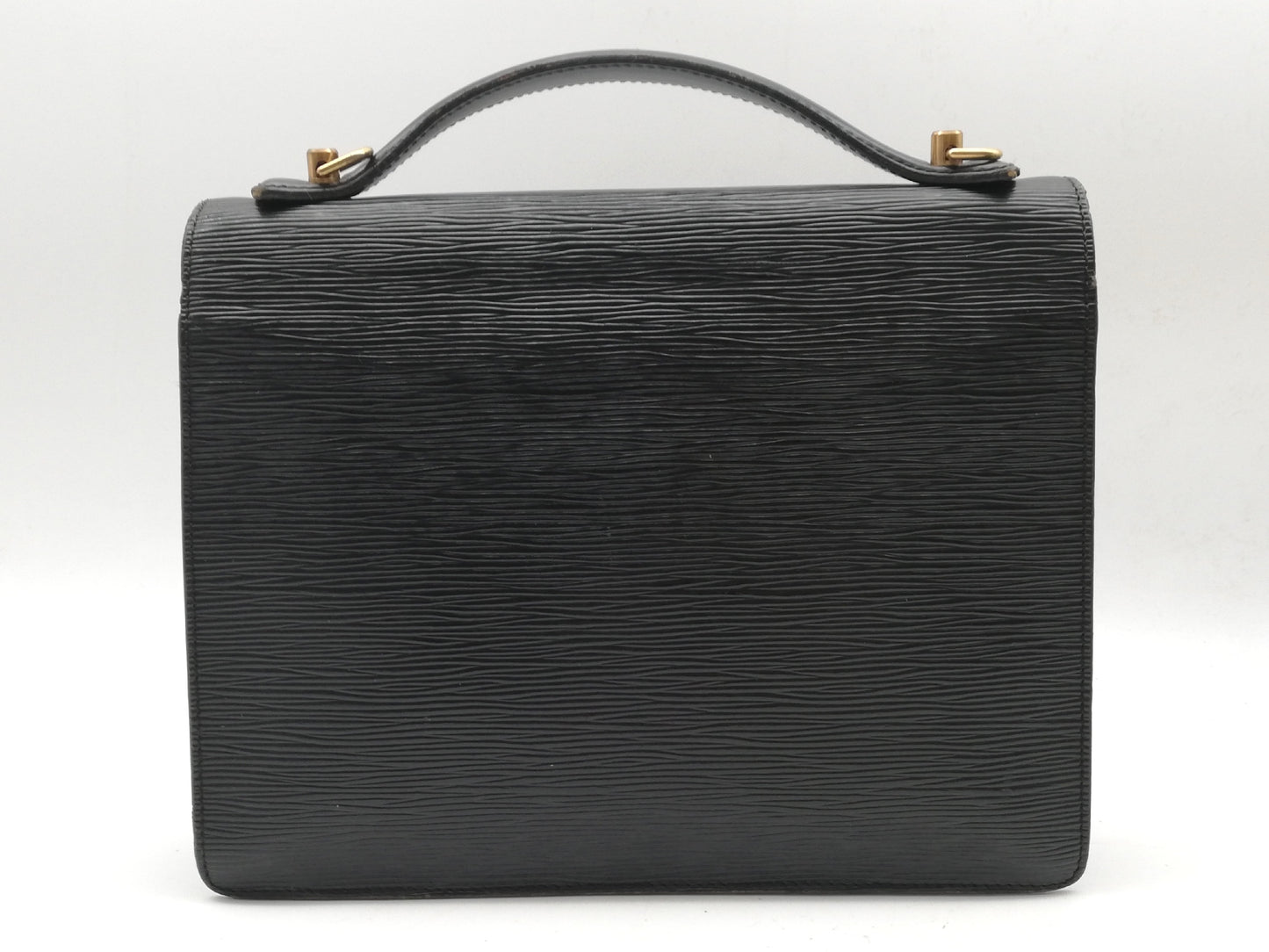LOUIS VUITTON Epi Monceau M52122 Noir Shoulder Strap Handbag