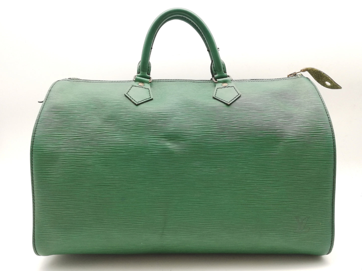 LOUIS VUITTON Epi Speedy 35 M42994 Green Handbag
