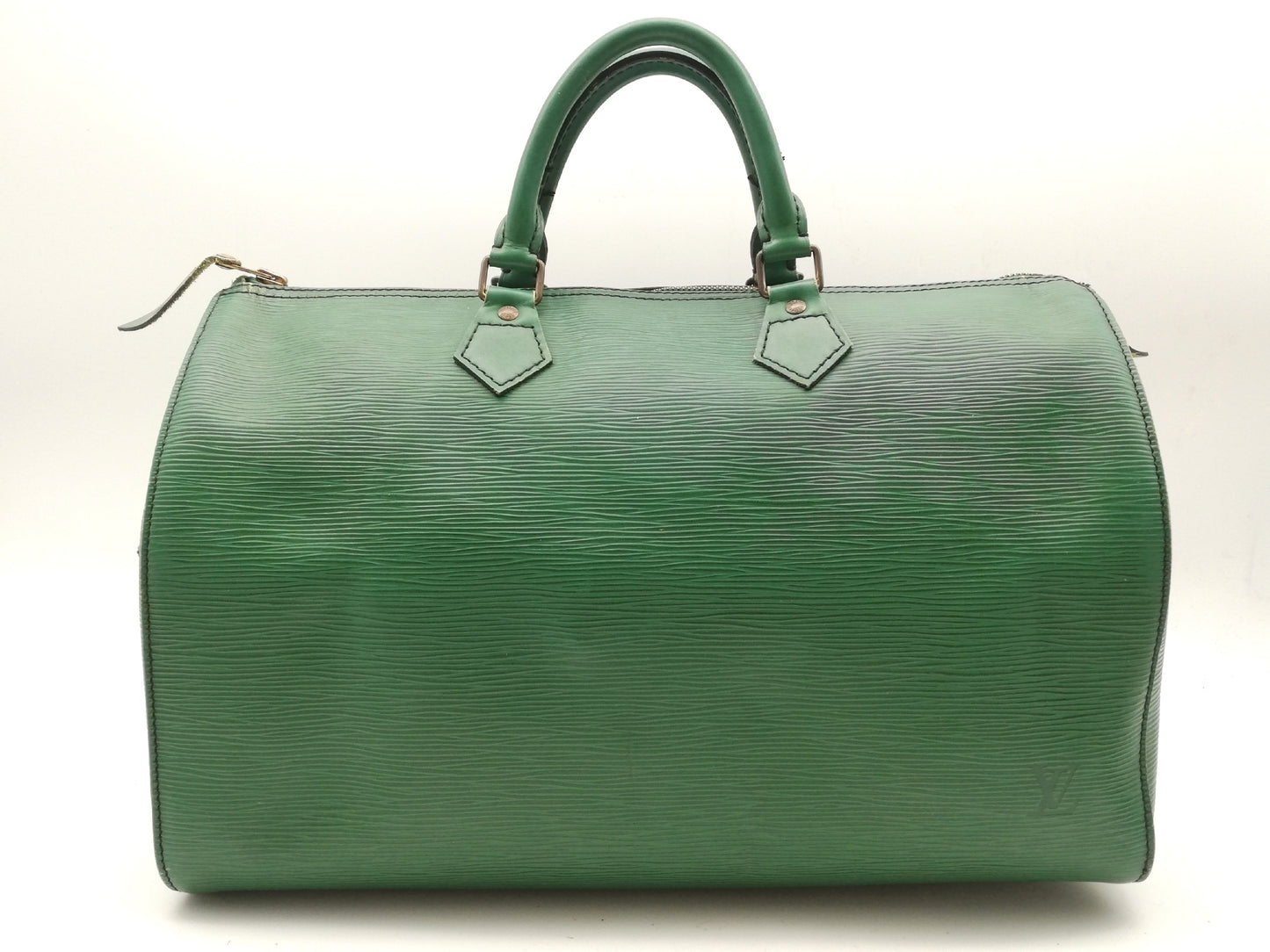 LOUIS VUITTON Epi Speedy 35 M42994 Green Handbag