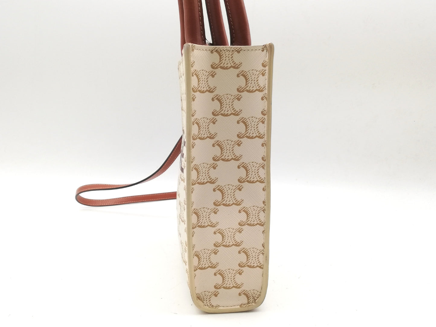 CELINE Triomphe Mini Vertical Cabas 2-way Handbag