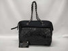 CHANEL CHANEL Chain Hand Canvas x Patent Tote Bag
