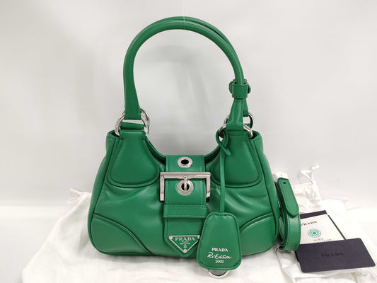 PRADA Moonbag Green Bag