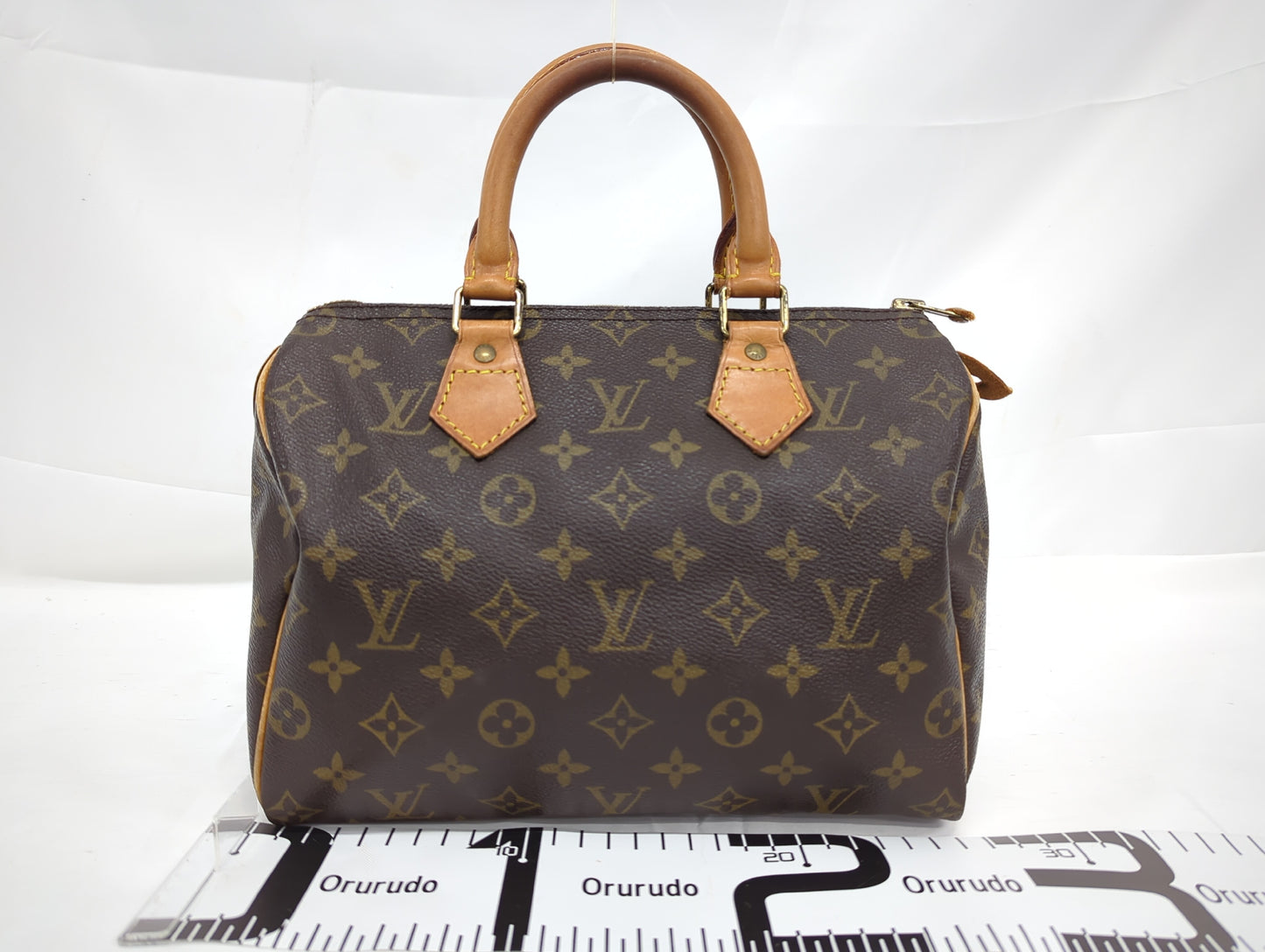 LOUIS VUITTON M41528 Monogram Speedy 25 Boston Bag
