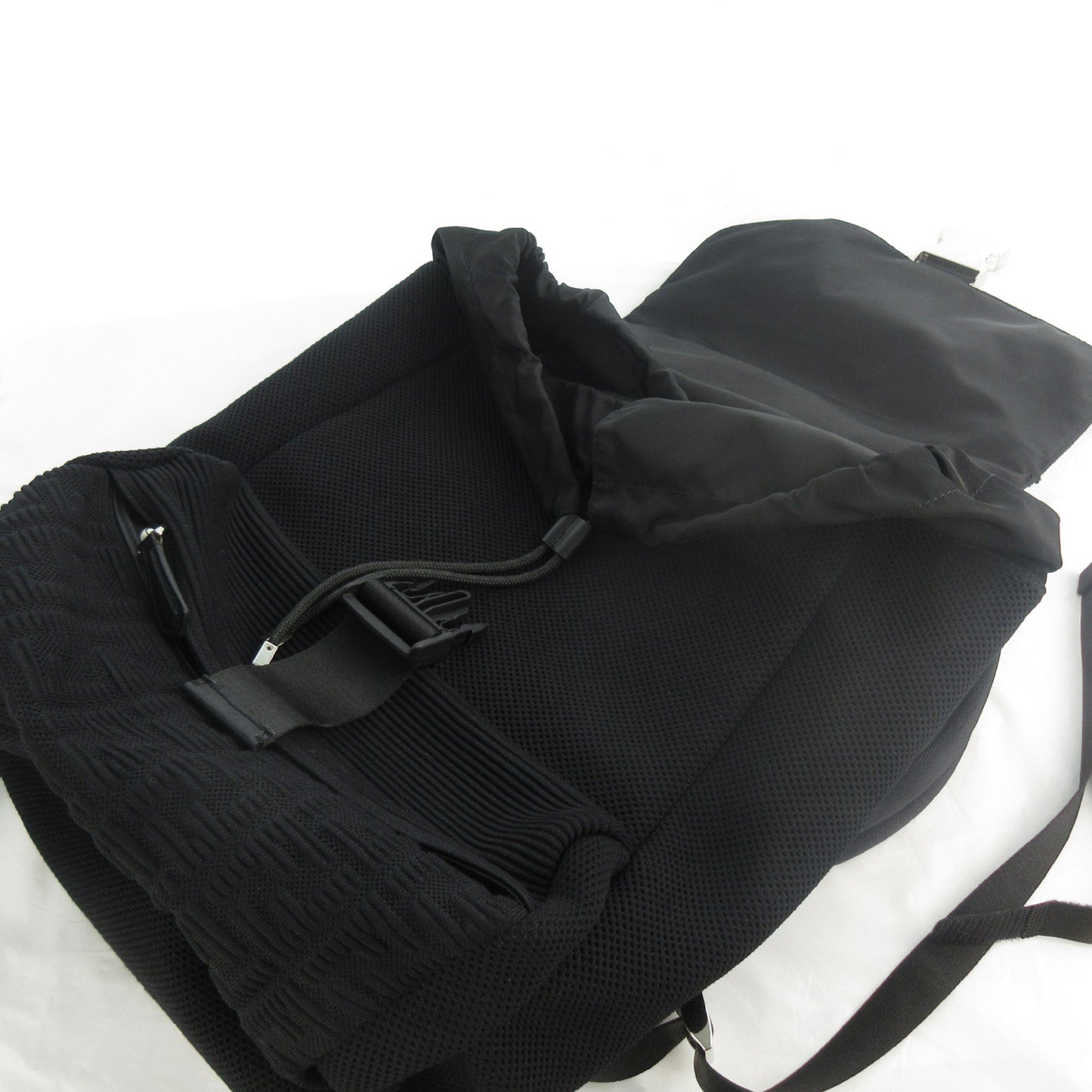 FENDI Zucca pattern backpack FF 7VZ066 AGQX 219-3262 Black Backpack