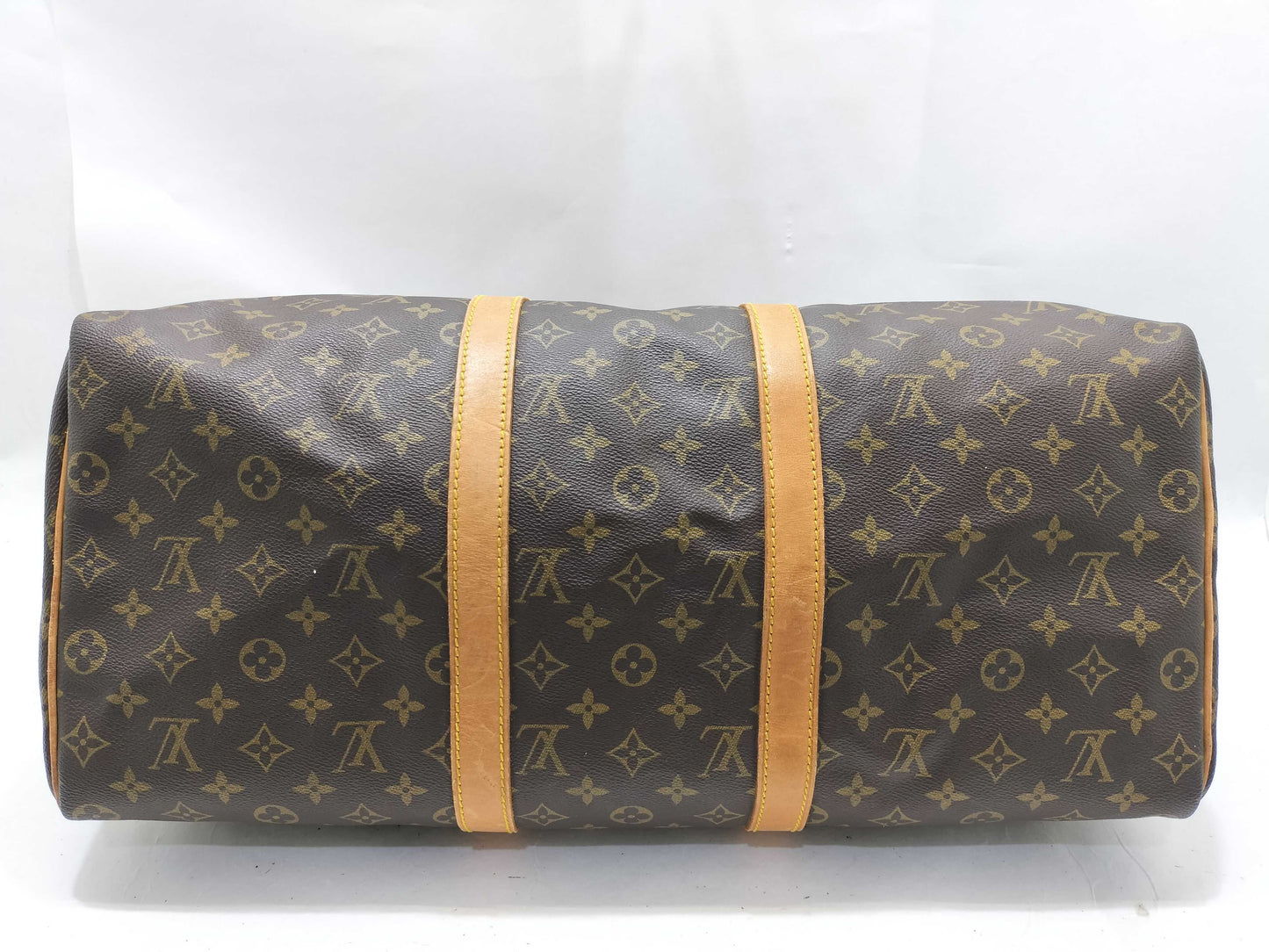LOUIS VUITTON Monogram LV Keepall Boston Bag