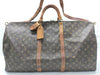 LOUIS VUITTON Monogram LV Keepall Bandouliere Boston Bag