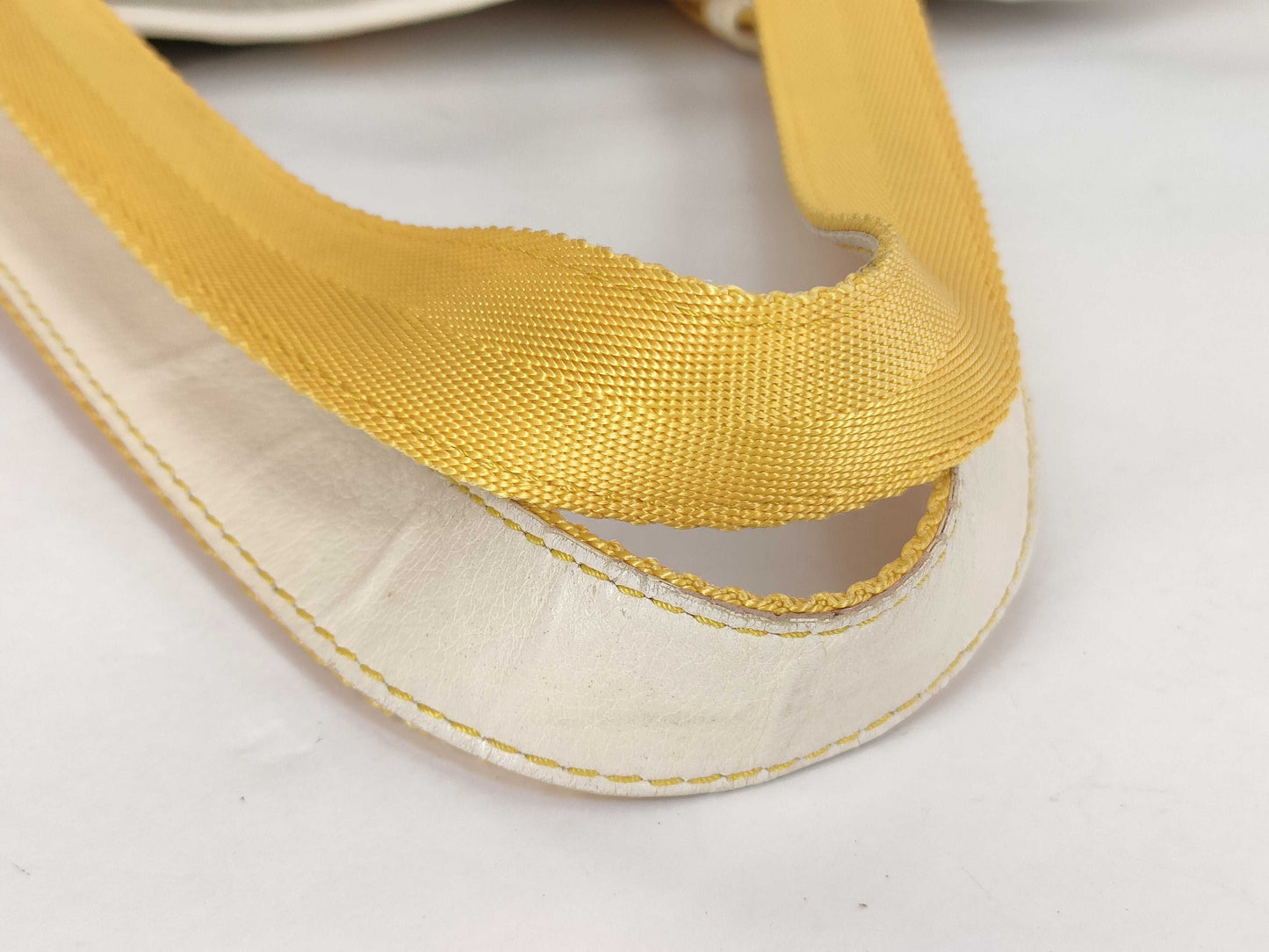 CELINE Tote Bag Beige x Yellow Carriage C Tote Bag