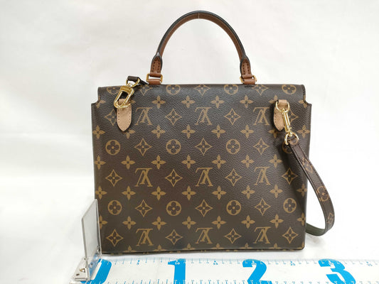 LOUIS VUITTON LOUIS VUITTON Monogram LOUIS VUITTON M44257 Monogram Marignan Brown Shoulder Bag