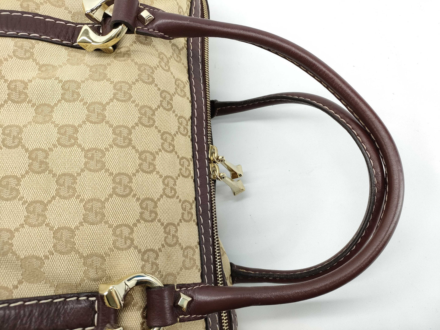 GUCCI GG canvas bag Gucci tote bag