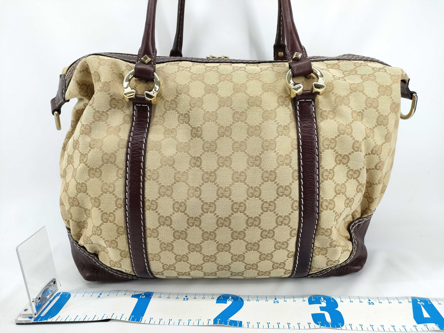 GUCCI GG canvas bag Gucci tote bag