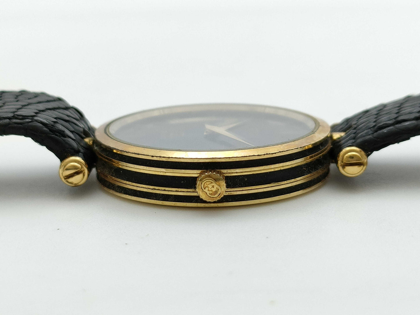GUCCI Sherry Line Quartz Black Dial Unmoving Women's Watch