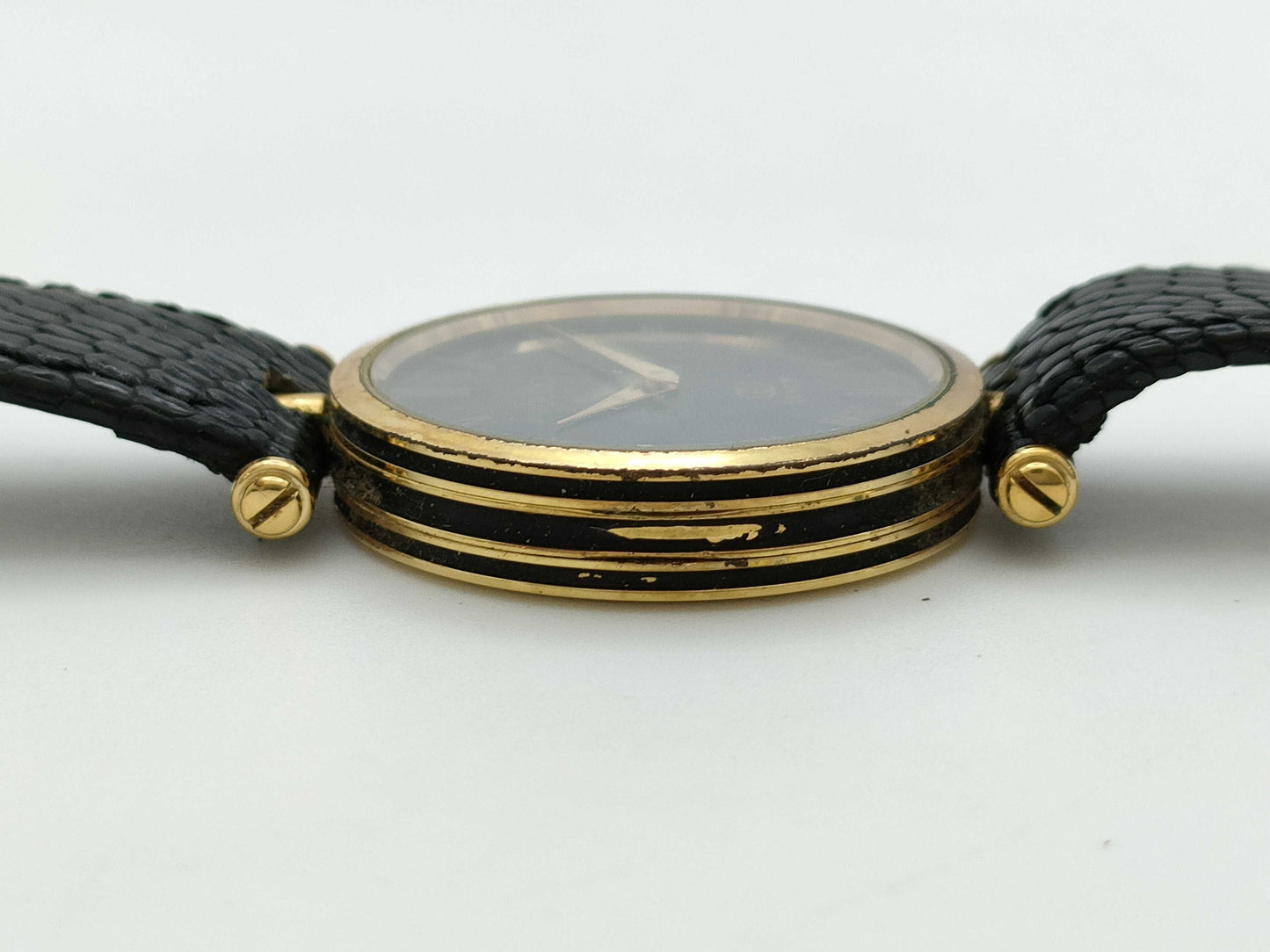 GUCCI Sherry Line Quartz Black Dial Unmoving Women's Watch