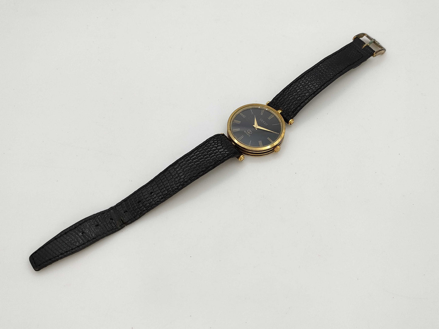 GUCCI Sherry Line Quartz Black Dial Unmoving Women's Watch