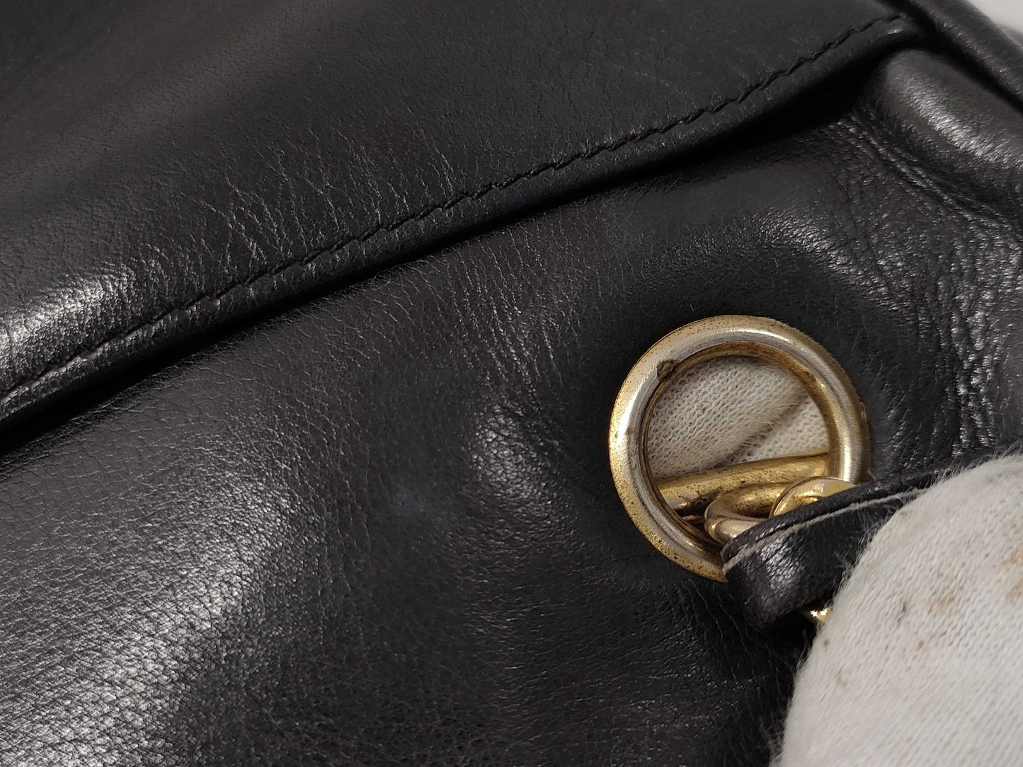 CHANEL Matelasse Lambskin Chain Tote Bag