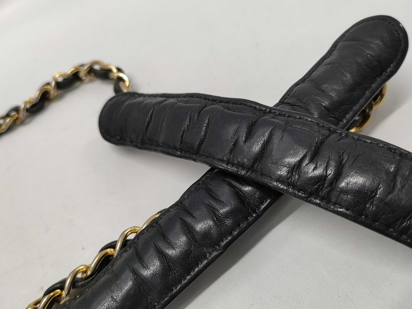 CHANEL Matelasse Lambskin Chain Tote Bag