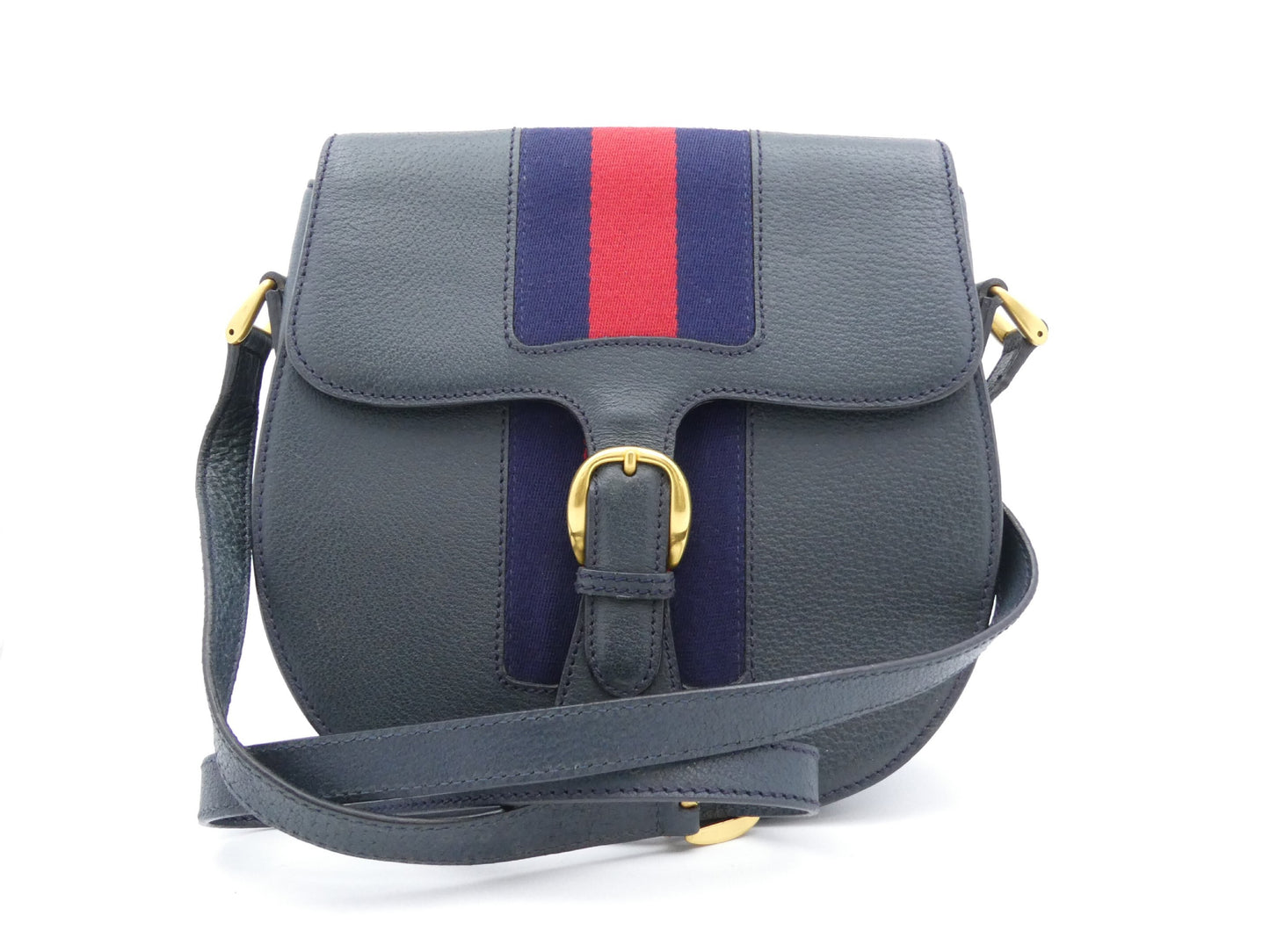 GUCCI Sherry Leather Shoulder Bag