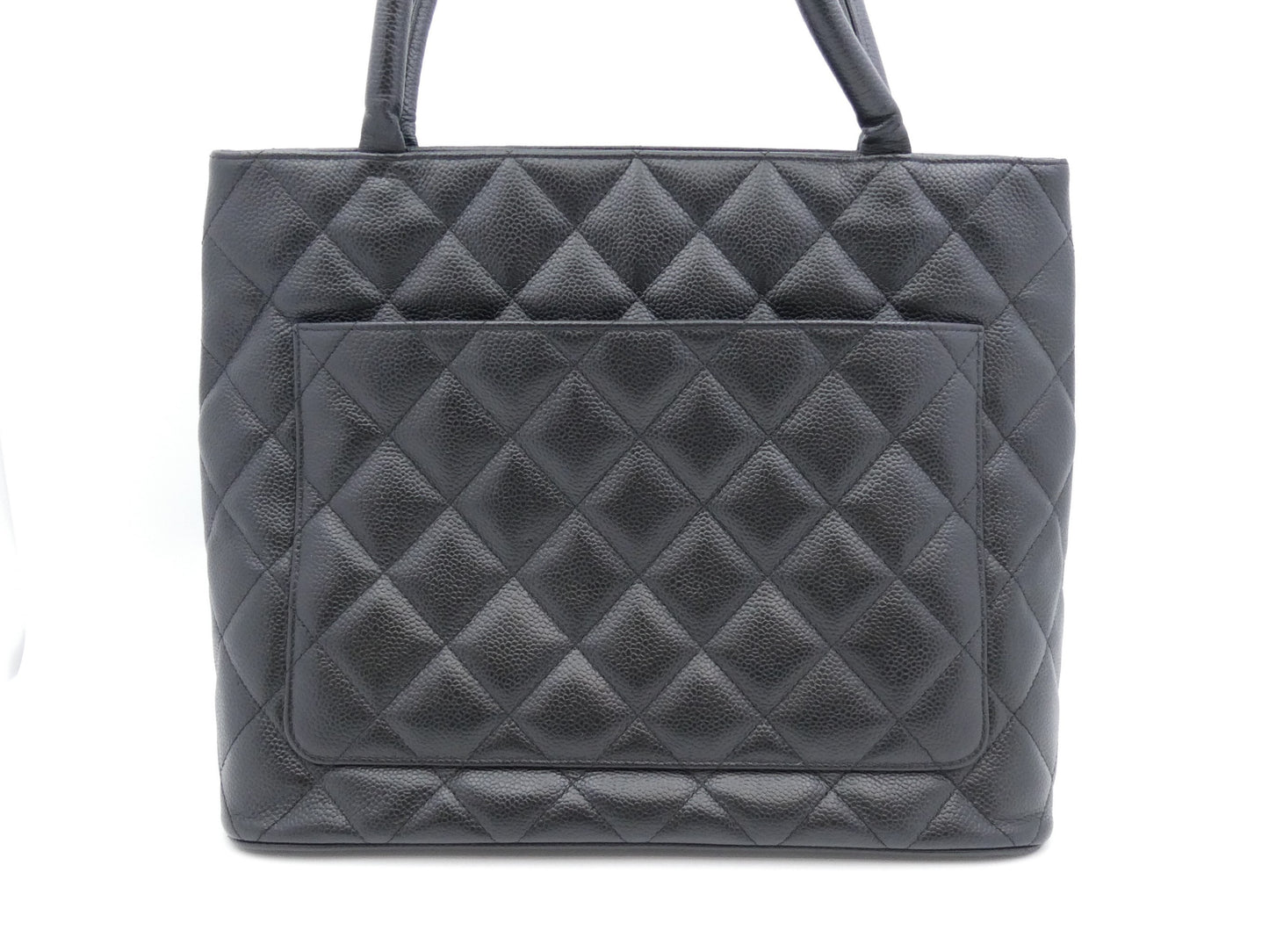 CHANEL Reissue Tote Bag Caviar Skin Coco Mark