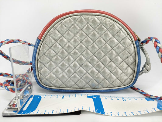 GUCCI 534951 Leather Quilted Zumi Shoulder Bag