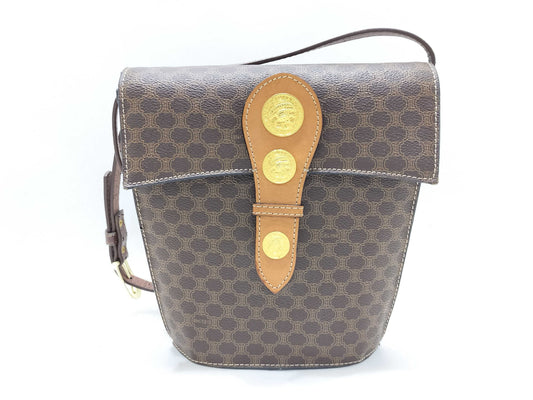 CELINE Macadam Shoulder Bag