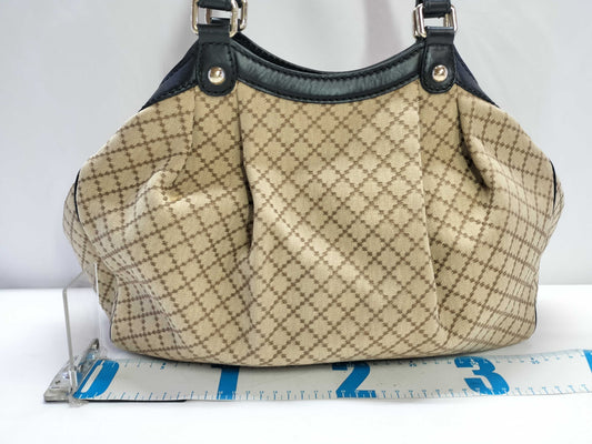 GUCCI Diamante Handbag Tote Bag
