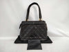 CHANEL Matelasse Lambskin Handbag in Black with Gold Hardware