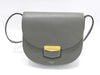 CELINE Trotter Small Greige Leather Shoulder Bag