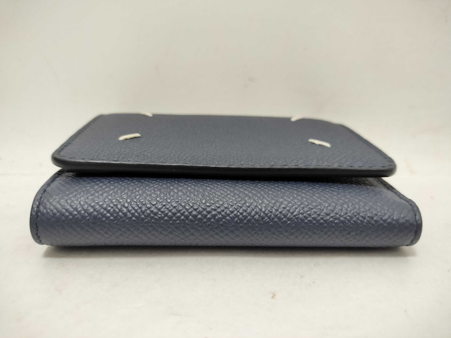 Margiela 4-Stitch Compact Wallet Leather Wallet