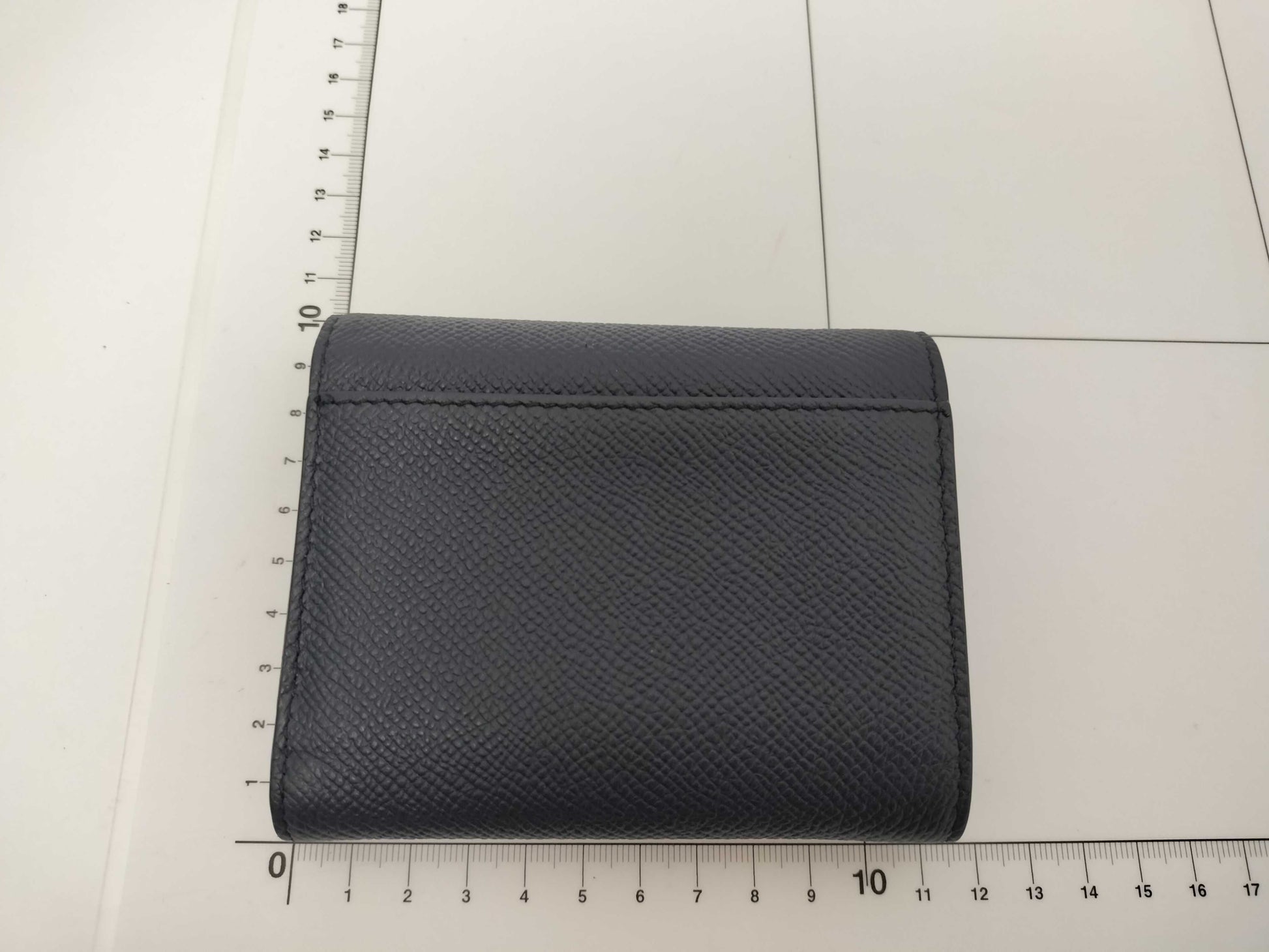 Margiela 4-Stitch Compact Wallet Leather Wallet