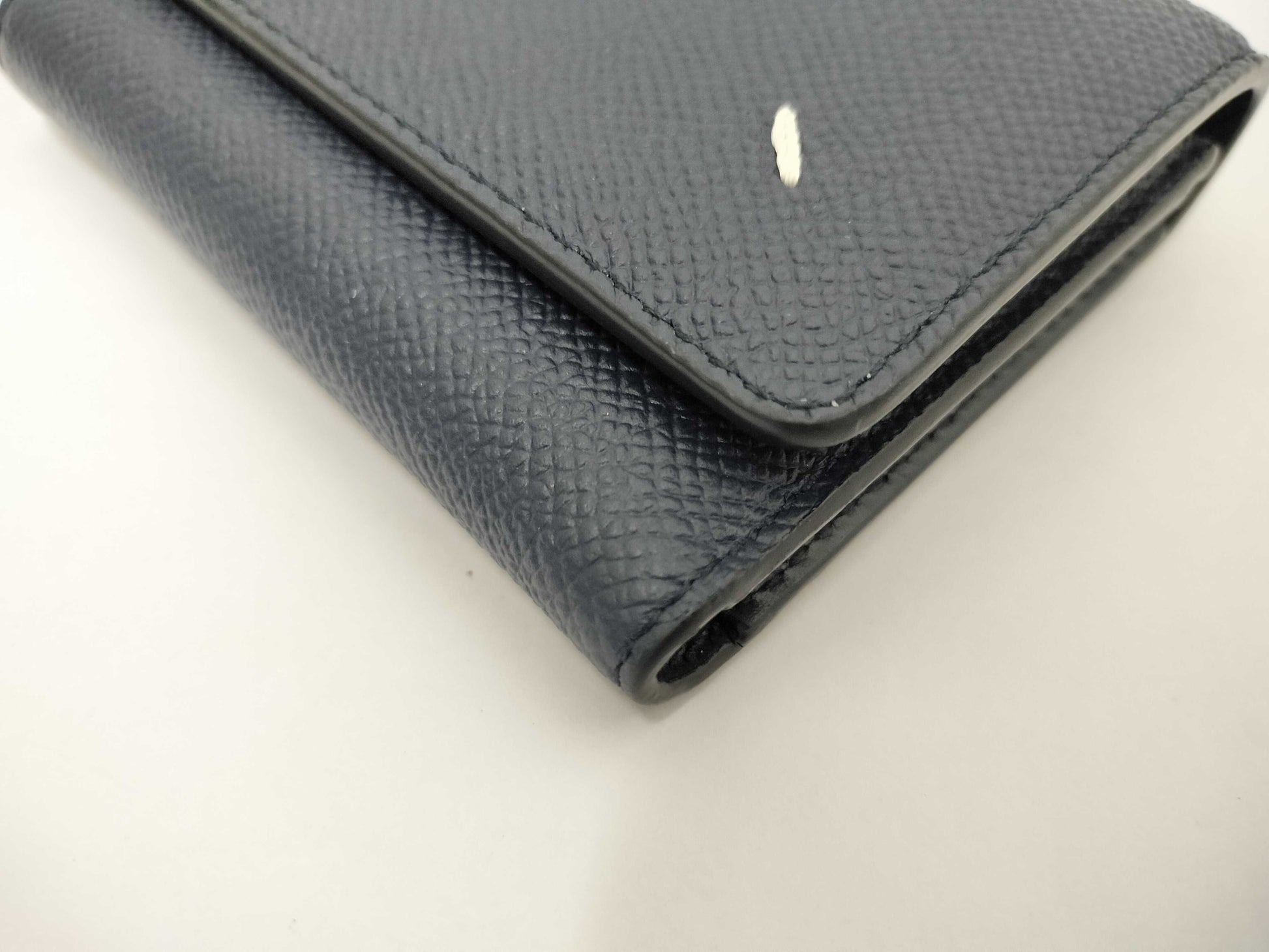 Margiela 4-Stitch Compact Wallet Leather Wallet