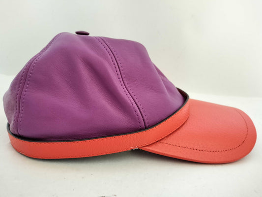 GUCCI Unused Leather Cap Other Accessories