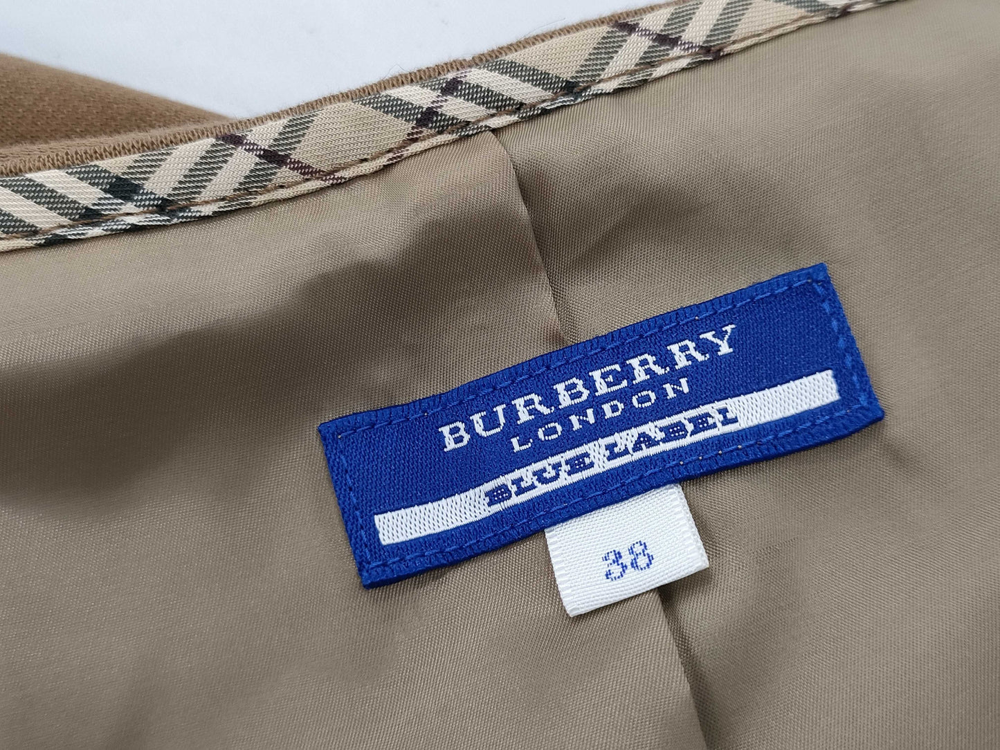 Burberry Pleated Nova Check Horsemark Sleeveless Dress, Size 38 M. BURBERRY Dress