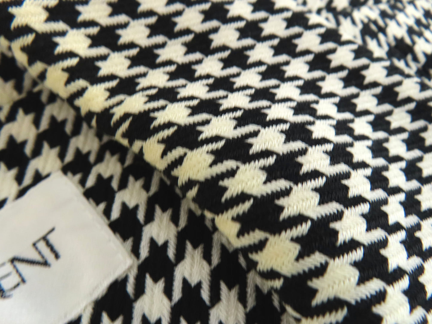 Yves Saint Laurent Houndstooth Tailored Jacket, Size 38 M, Yves Saint Laurent Jacket